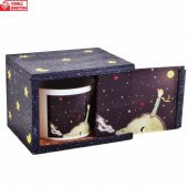 Küçük Prens Ahşap Kutulu Kupa 3D - 2
