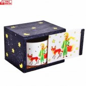 Küçük Prens Ahşap Kutulu Kupa 3D - 2