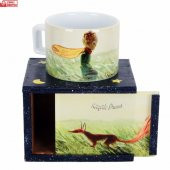 Küçük Prens Ahşap Kutulu Kupa 3D - 1