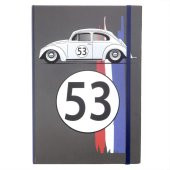 The Love Bug Sert Kapak Lastikli Defter - 1