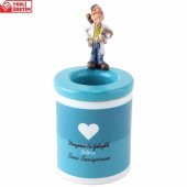 Dünyanın En Yakışıklı Doktoru Kalemlik Veteriner Hekim Biblo Seramik Kalemlik - 1