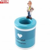 Dünyanın En Yakışıklı Doktoru Kalemlik Veteriner Hekim Biblo Seramik Kalemlik - 2