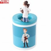 Dünyanın En Yakışıklı Doktoru Kalemlik Veteriner Hekim Biblo Seramik Kalemlik - 3