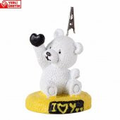 Sevimli Taraftar Panda Sarı Lacivert Biblo Notluk - 1