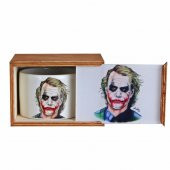 Joker Doğal Ahşap Kutulu Kupa - 2