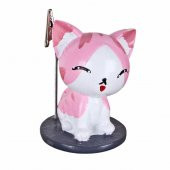 Sevimli Pembe Kedi Biblo Notluk - 1