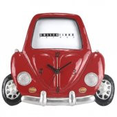 Kırmızı Vosvos Fotoğraf Çerçeve Saat - 1