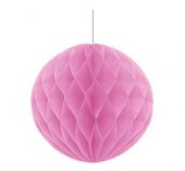 Pembe Renk Petek Süs 20 cm - 1