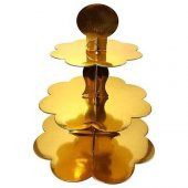 Gold Renk Cupcake Standı - 1
