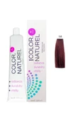 Color Naturel Kalıcı Saç Boyası 100 ml 5.6 Koyu Kızıl - 1