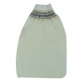 LokmanAVM İpek Sırt ve Vücut Kesesi Lastikli Eldiven Beyaz 15x25 - 4