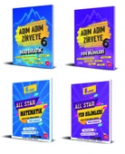 Newton 6. Sınıf All Star + Adım Adım Matematik Fen Bilimleri Set - 2