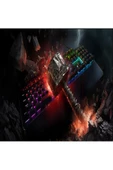 2'li Set X15 Mouse Fare VE GK60 Oyuncu Klavyesi Bilek Destekli Klavye RGB klavye mouse Fare seti pc - 6