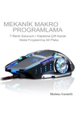 2'li Set X15 Mouse Fare VE GK60 Oyuncu Klavyesi Bilek Destekli Klavye RGB klavye mouse Fare seti pc - 3