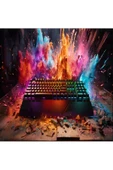2'li Set X15 Mouse Fare VE GK60 Oyuncu Klavyesi Bilek Destekli Klavye RGB klavye mouse Fare seti pc - 2