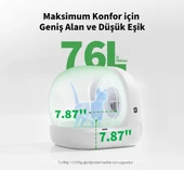 Petkit Pura Max 2 Akıllı Kedi Tuvaleti Beyaz (Resmi Distribütör Garantili) thumbnail 3