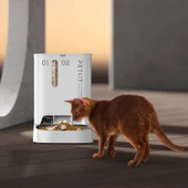 Petkit Yumshare Kameralı Çift Hazneli Akıllı Mama Kabı Beyaz (Resmi Distribütör Garantili) - 2