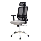 Zeon Comfort Grey Ofis Koltuğu - 1