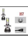 H7  Led Xenon Ampulü Yeni Nesil Şimşek Etkili Led Xenon Far - 1