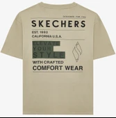 Skechers S242134 Graphic Tee Heavy Weight Oversize T-Shirt Tişort Erkek T-Shirt - 11
