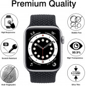 Apple Watch Series 5 44mm Tam Kaplayan Ekran Koruyucu Nano Cam - 5