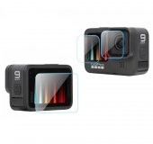 GoPro Hero 9/10/11 Tamperli 3 Parça Kırılmaz Ekran Koruyucu - 1