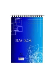 Klas Bloknot Spiralli Kareli 40 Yaprak A5 (12 Li Paket) - 1