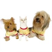 Kaykay Oval Yaka Tişört Köpek Kıyafeti Köpek Elbisesi thumbnail 8