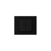 Grano Siyah Komitatör (İKİLİ ANAHTAR) Çerçeve Dahil - 1