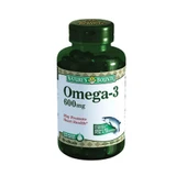 Nature's Bounty Omega-3 600 mg 90 Softgel - 1