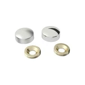 Vida Kapama Kapağı 15 mm, Krom - 10 Adet - 1