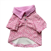 Pink Leo Cutie Polo Yaka Tişört Kedi Kıyafeti  Kedi Elbisesi - 7