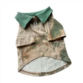 Komando Polo Yaka Tişört Kedi Kıyafeti Kedi Elbisesi - 8