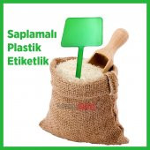 Açılı Saplamalı Yaz Sil Pazarcı Manav Plastik Fiyat Etiketi Büyük Boy Yeşil Renk 10 Adet - 2
