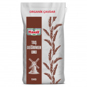 Manav Un Taş Değirmende Öğütülmüş %100 Çavdar Unu 5 Kg - 1