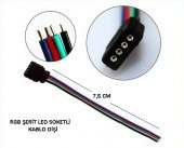 Rgb Şerit Led Kablolu Soket Dişi - 1