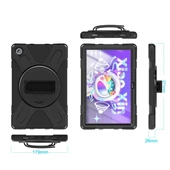 Zore Lenovo ile uyumlu Tab M10 Plus TB-125F - TB-128F 3. Jenerasyon Defender Tablet Silikon - 6