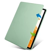 Zore Galaxy ile uyumlu Tab S9 Plus Kılıf Termik Kalem Bölmeli Dönebilen Standlı Kılıf - 5