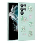 Zore Galaxy ile uyumlu S23 Ultra Kılıf Kabartma Figürlü Parlak Toys Silikon Kapak - 6