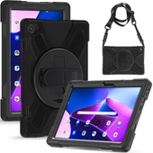Zore Lenovo ile uyumlu Tab M10 TB-328F 3. Jenerasyon Defender Tablet Silikon thumbnail 12