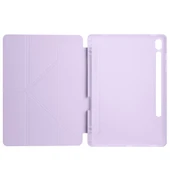 Zore Galaxy ile uyumlu Tab S9 FE Kılıf Tri Folding Kalem Bölmeli Standlı Kılıf - 6