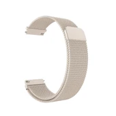 Zore Huawei ile uyumlu GT4 41mm KRD-01 18mm Metal Hasır Kordon - 8