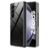 Zore Galaxy ile uyumlu Z Fold 5 Kılıf Droga Kapak - 6