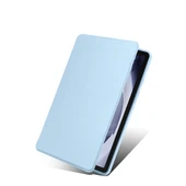 Zore Galaxy ile uyumlu Tab A9 Kılıf Termik Kalem Bölmeli Dönebilen Standlı Kılıf - 8