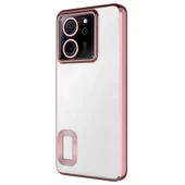 Zore Xiaomi ile uyumlu Mi 13T Kılıf Kamera Korumalı Logo Gösteren Omega Kapak - 4