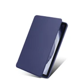 Zore Galaxy ile uyumlu Tab A9 Kılıf Termik Kalem Bölmeli Dönebilen Standlı Kılıf - 3