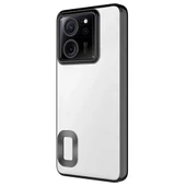 Zore Xiaomi ile uyumlu Mi 13T Pro Kılıf Kamera Korumalı Logo Gösteren Omega Kapak - 8