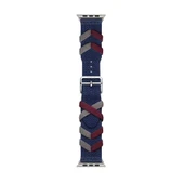 Zore Apple ile uyumlu Watch 42mm KRD-97 Sarmal Örgü Tasarımlı Kordon thumbnail 6