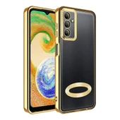 Zore Galaxy ile uyumlu A05S Kılıf Kamera Korumalı Logo Gösteren Omega Kapak - 7