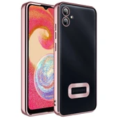 Zore Galaxy ile uyumlu A05 Kılıf Kamera Korumalı Logo Gösteren Omega Kapak - 5